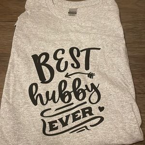 Brand new “Best Hubby Ever” shirt size 2xl